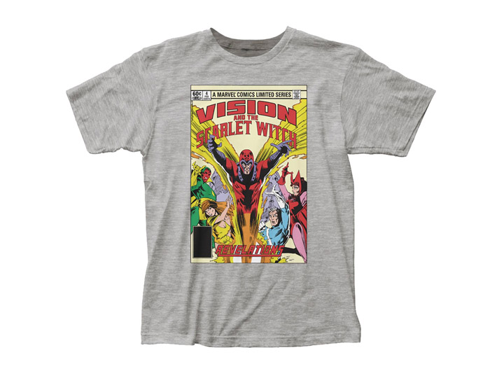 Marvel Comics Vision and the Scarlet Witch PX Previews Exclusive T-Shirt Gallery Image 1