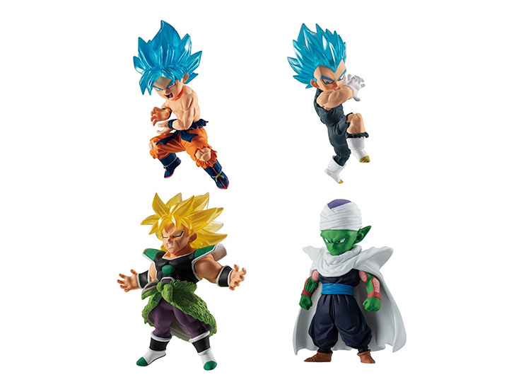 Dragon Ball Super Adverge Set Vol. 3 Boxed Set of 4 Figures Gallery Image 1