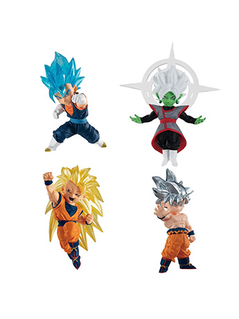 Dragon Ball Super Adverge Set Vol. 4 Boxed Set of 4 Figures Gallery Image 2