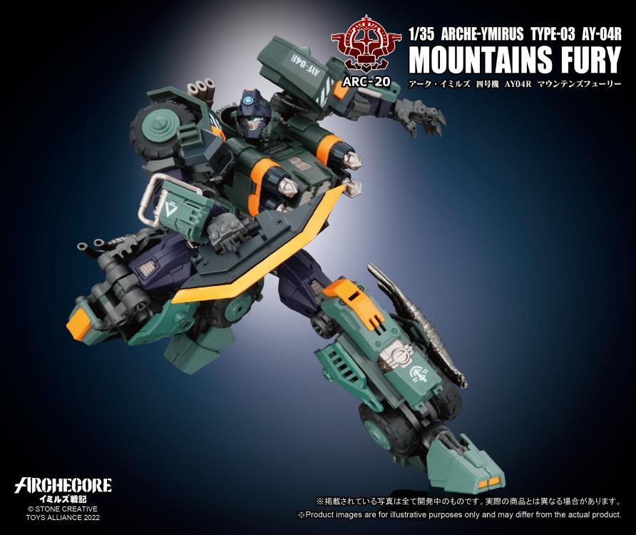 ARCHECORE ARC-20 Arche-Ymirus TYPE-03 AY-04R Mountains Fury Figure Gallery Image 6