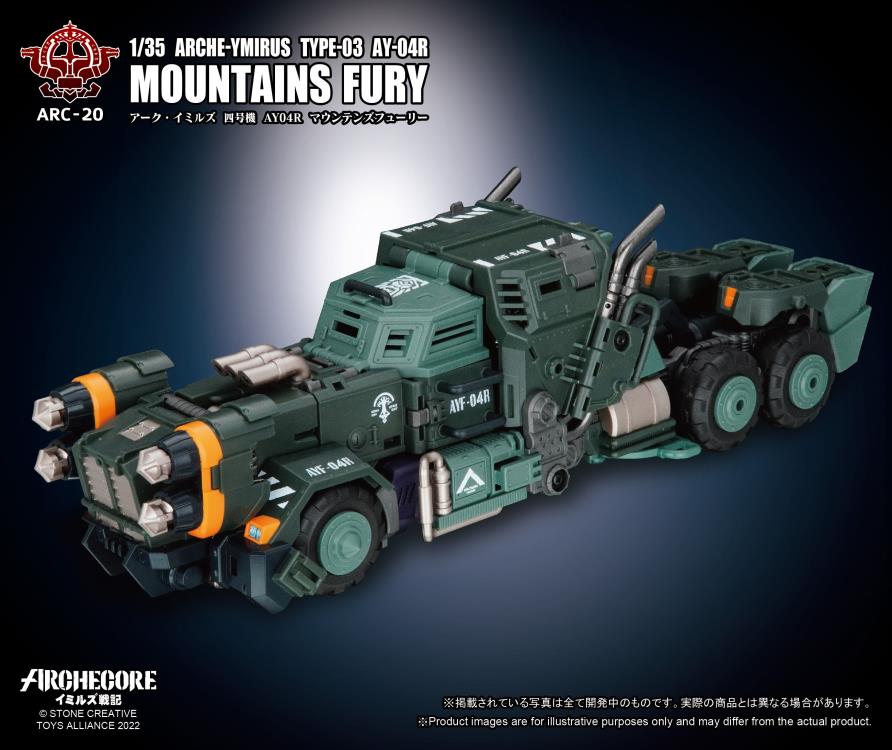 ARCHECORE ARC-20 Arche-Ymirus TYPE-03 AY-04R Mountains Fury Figure Gallery Image 13