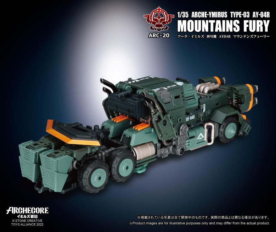 ARCHECORE ARC-20 Arche-Ymirus TYPE-03 AY-04R Mountains Fury Figure Gallery Image 12