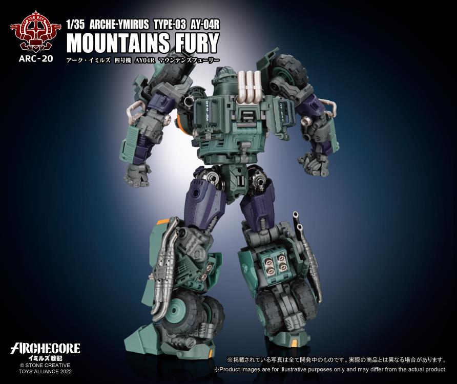 ARCHECORE ARC-20 Arche-Ymirus TYPE-03 AY-04R Mountains Fury Figure Gallery Image 10