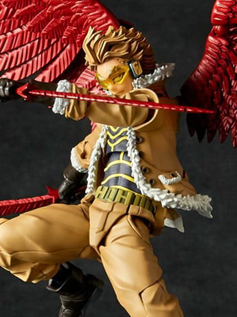 My Hero Academia Amazing Yamaguchi Revoltech No.029 Hawks Action Figure Gallery Image 2