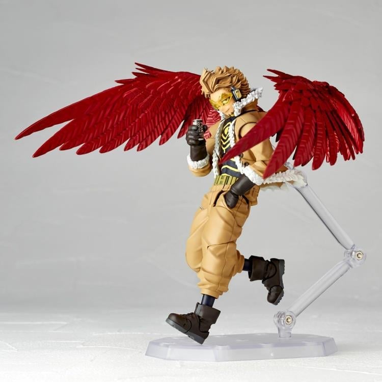 My Hero Academia Amazing Yamaguchi Revoltech No.029 Hawks Action Figure Gallery Image 9