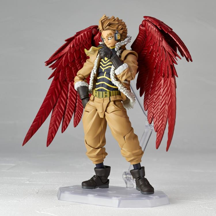 My Hero Academia Amazing Yamaguchi Revoltech No.029 Hawks Action Figure Gallery Image 6