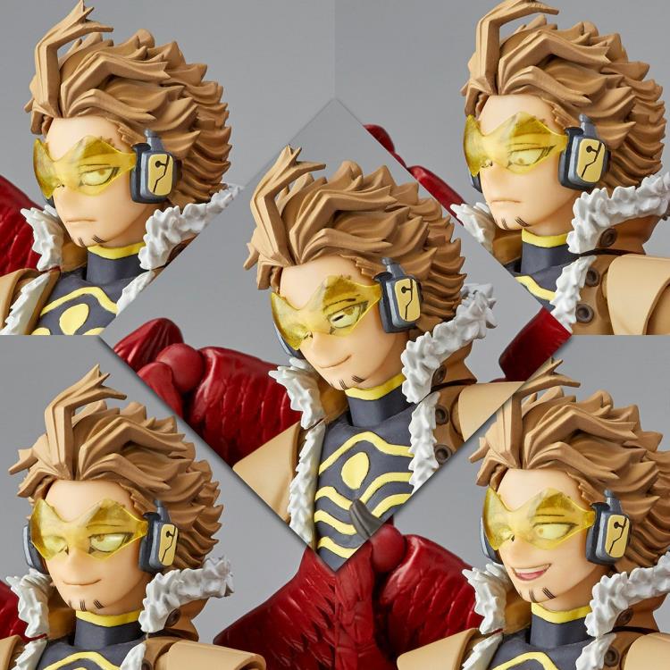 My Hero Academia Amazing Yamaguchi Revoltech No.029 Hawks Action Figure Gallery Image 15