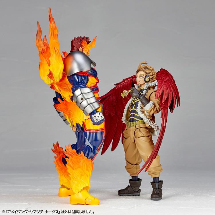 My Hero Academia Amazing Yamaguchi Revoltech No.029 Hawks Action Figure Gallery Image 18
