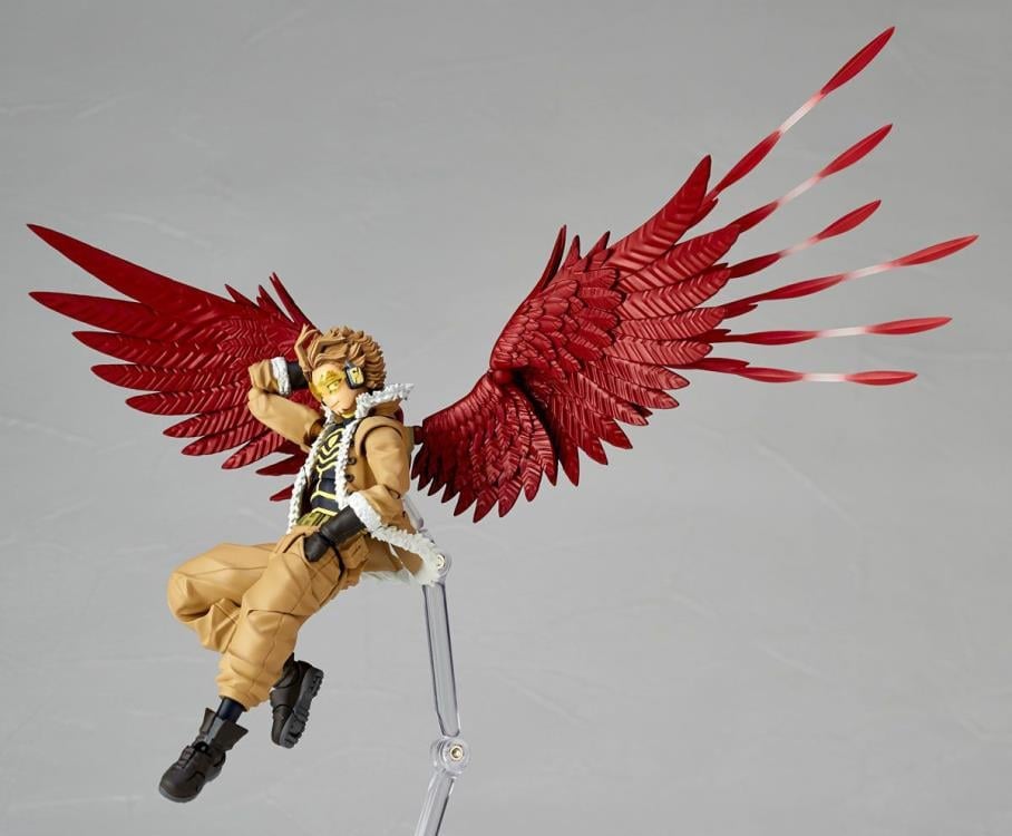 My Hero Academia Amazing Yamaguchi Revoltech No.029 Hawks Action Figure Gallery Image 12
