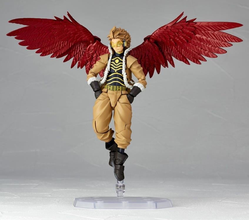 My Hero Academia Amazing Yamaguchi Revoltech No.029 Hawks Action Figure Gallery Image 13