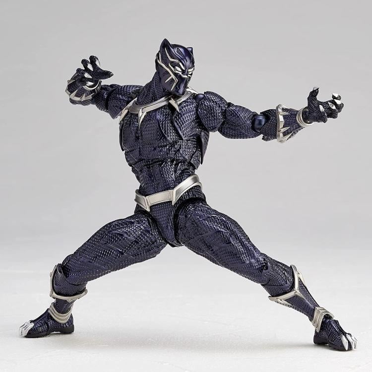Amazing Yamaguchi Revoltech Black Panther Action Figure