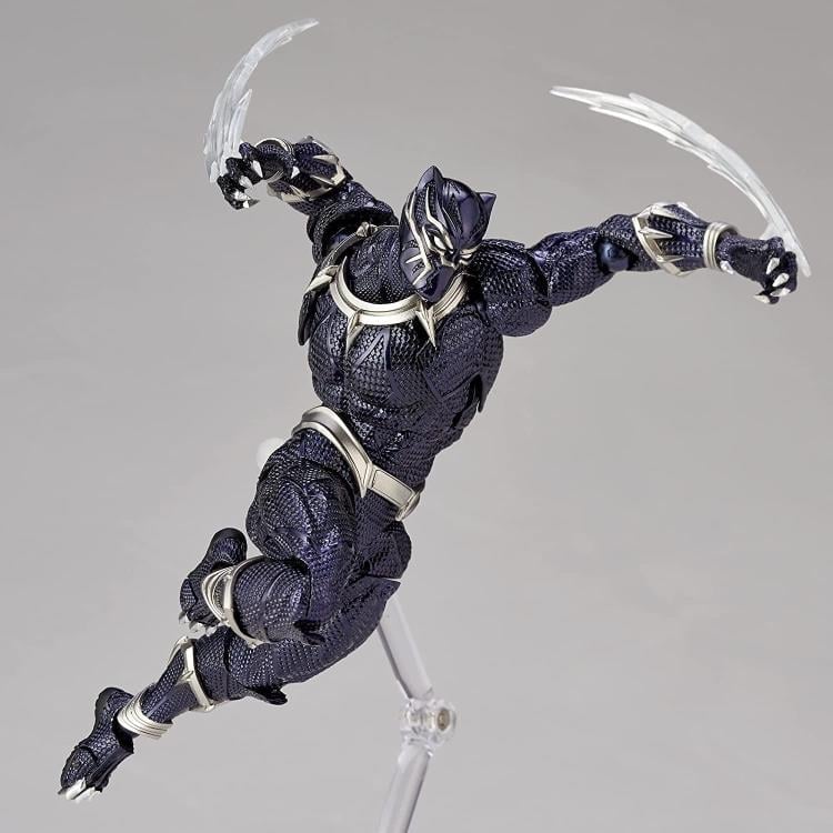 Marvel Amazing Yamaguchi Revoltech No.030 Black Panther Action Figure Gallery Image 10