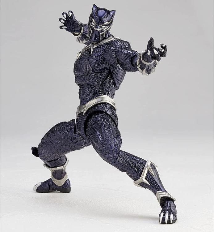 Marvel Amazing Yamaguchi Revoltech No.030 Black Panther Action Figure Gallery Image 12