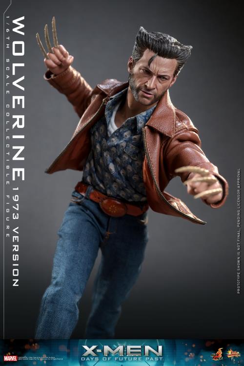 X-Men: Days of Future Past MMS660 Wolverine (1973) Deluxe 1/6th Scale Collectible Figure Gallery Image 8