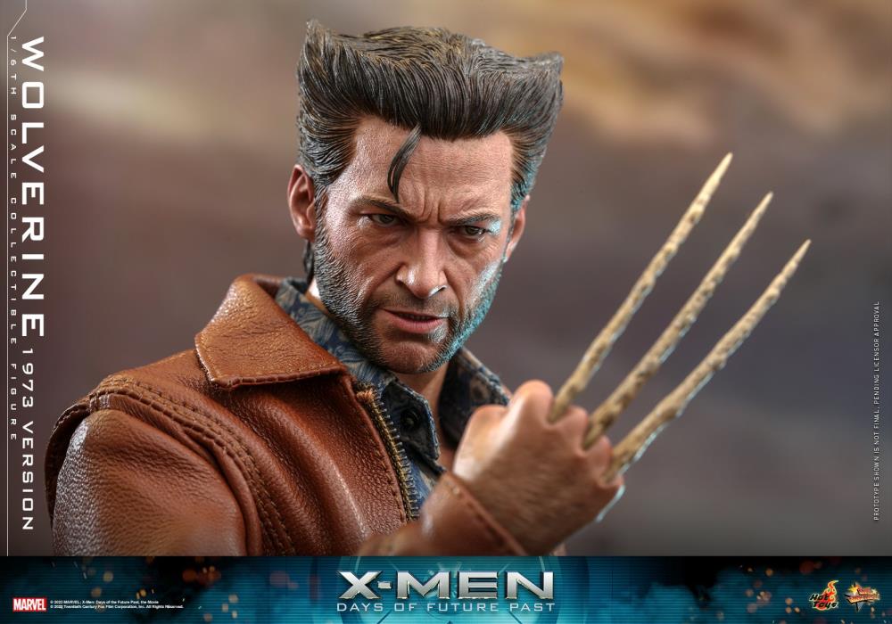 X-Men: Days of Future Past MMS660 Wolverine (1973) Deluxe 1/6th Scale Collectible Figure Gallery Image 16