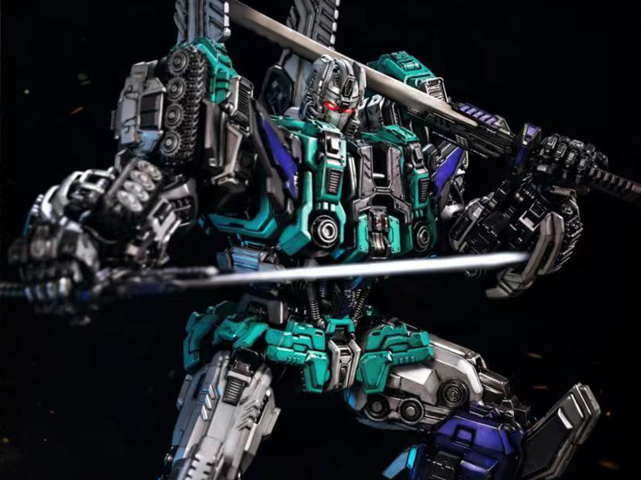 Transformers Sixshot Limited Edition Statue Gallery Image 1