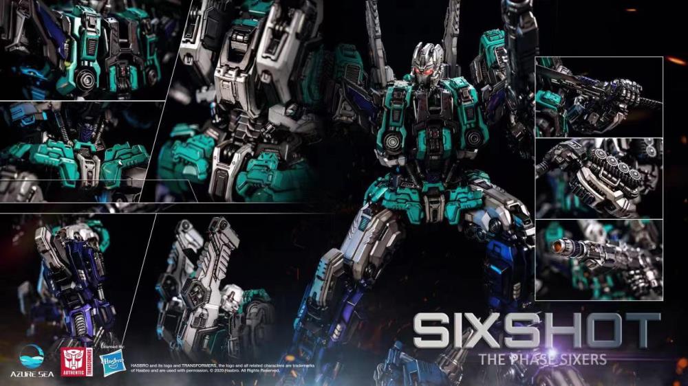 Transformers Sixshot Limited Edition Statue Gallery Image 4