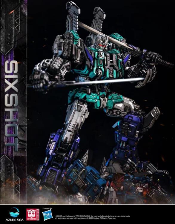 Transformers Sixshot Limited Edition Statue Gallery Image 3