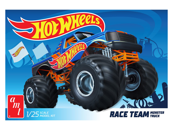 Hot Wheels Ford Monster Truck 1/25 Scale Model Kit Gallery Image 1
