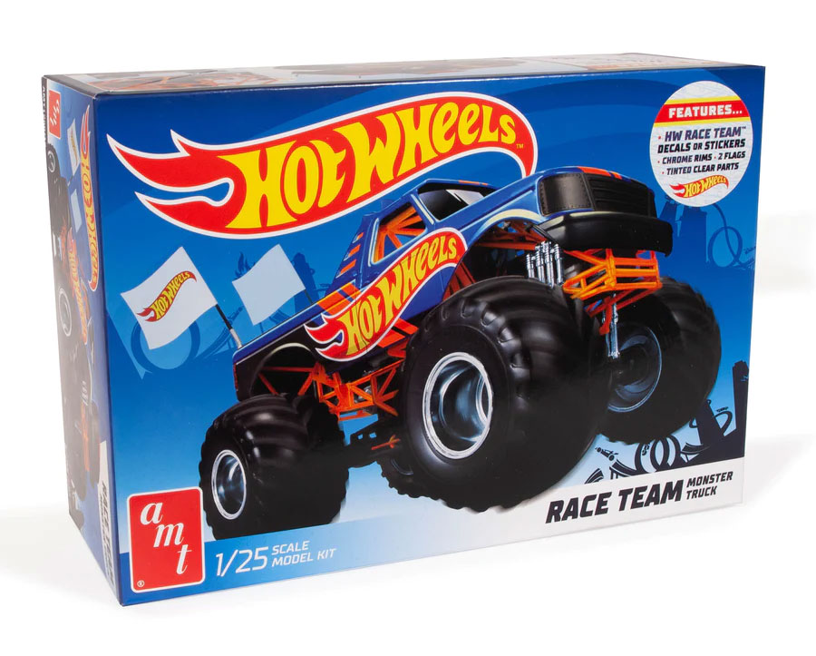 Hot Wheels Ford Monster Truck 1/25 Scale Model Kit Gallery Image 3