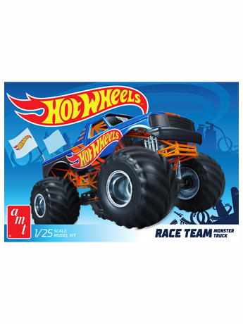 Hot Wheels Ford Monster Truck 1/25 Scale Model Kit Gallery Image 2