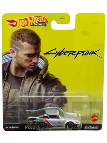 Cyberpunk 2077 Hot Wheels Replica Entertainment Mix 4 Favorites Porsche 911 Turbo (930) Gallery Image 2