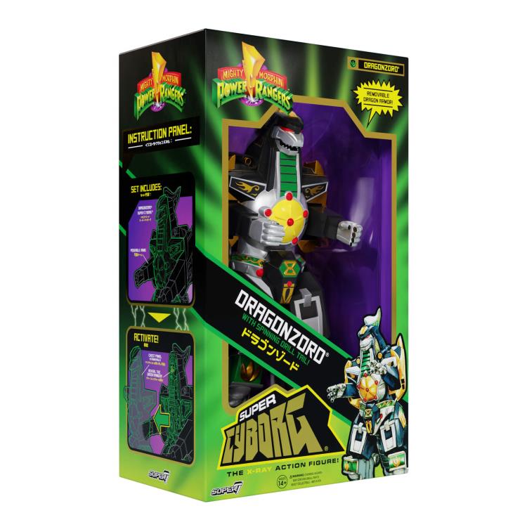 Mighty Morphin Power Rangers Super Cyborg Dragonzord (Full Color) Gallery Image 9