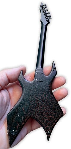 Stranger Things Eddie's BC Rich NJ Warlock Guitar 1/4 Scale Replica Gallery Image 8