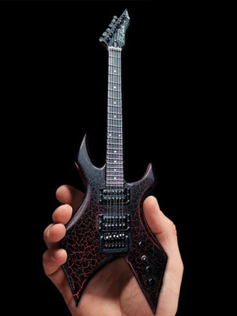 Stranger Things Eddie's BC Rich NJ Warlock Guitar 1/4 Scale Replica Gallery Image 2