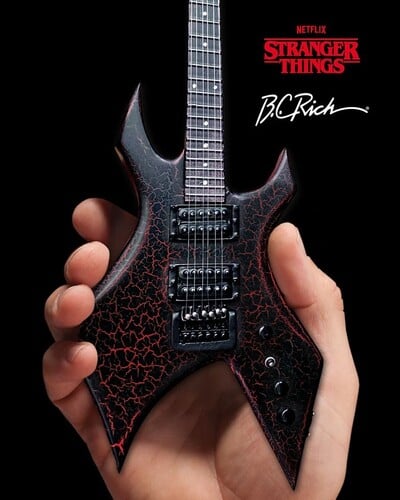 Stranger Things Eddie's BC Rich NJ Warlock Guitar 1/4 Scale Replica Gallery Image 3