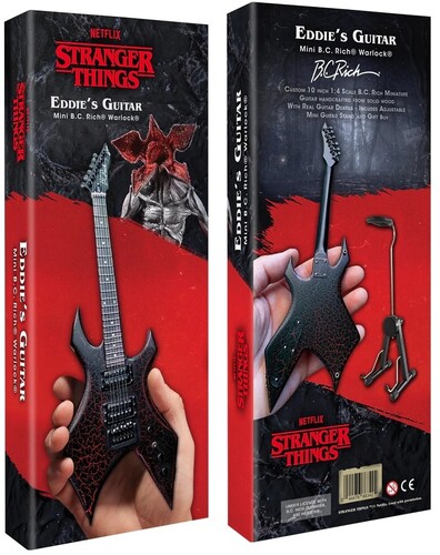 Stranger Things Eddie's BC Rich NJ Warlock Guitar 1/4 Scale Replica Gallery Image 9