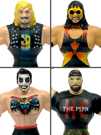 Major Bendies Series 3 Set of 4 Figures Gallery Image 2