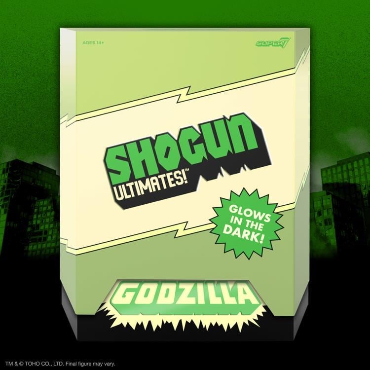 Toho Shogun ULTIMATES! Shogun Godzilla (Glow-in-the-Dark) Action Figure Gallery Image 9