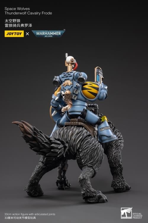 Warhammer 40K Space Wolves Thunderwolf Cavalry Frode 1/18 Scale Figure Gallery Image 10