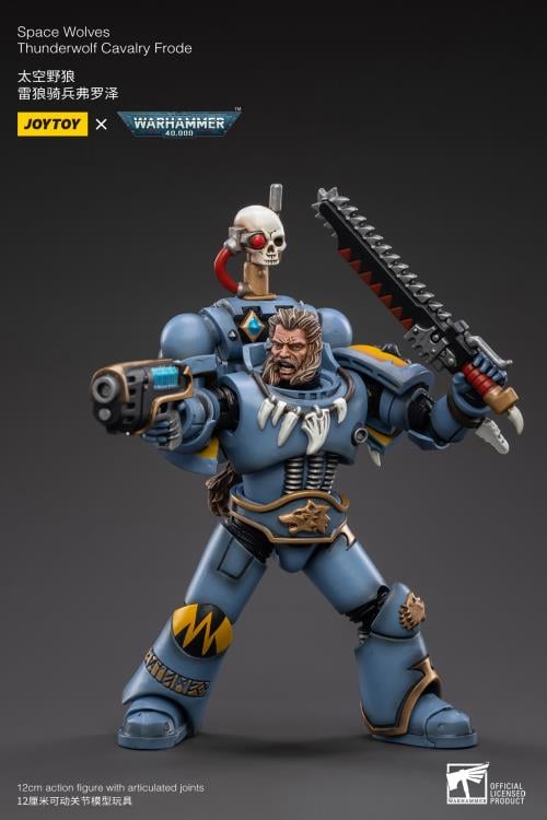 Warhammer 40K Space Wolves Thunderwolf Cavalry Frode 1/18 Scale Figure Gallery Image 5