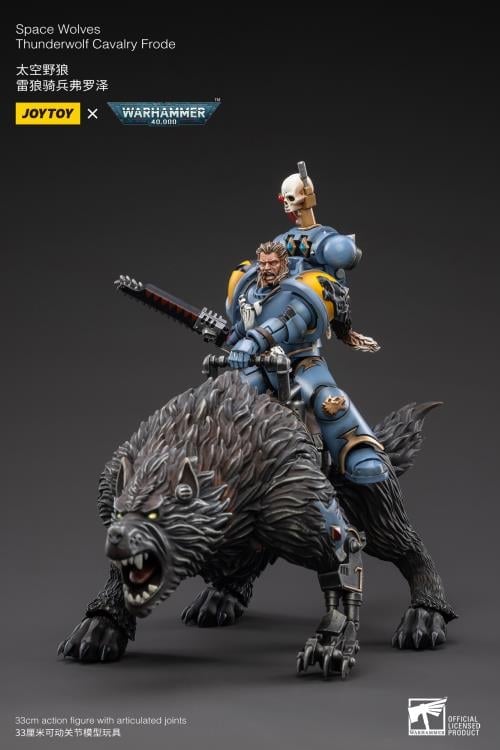 Warhammer 40K Space Wolves Thunderwolf Cavalry Frode 1/18 Scale Figure Gallery Image 8
