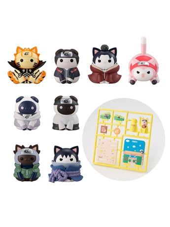 Naruto Nyaruto! Mega Cat Project Fourth Great Ninja War Box of 8