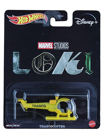 Loki Hot Wheels Replica Entertainment Mix 4 Favorites Thanoscopter Gallery Image 2