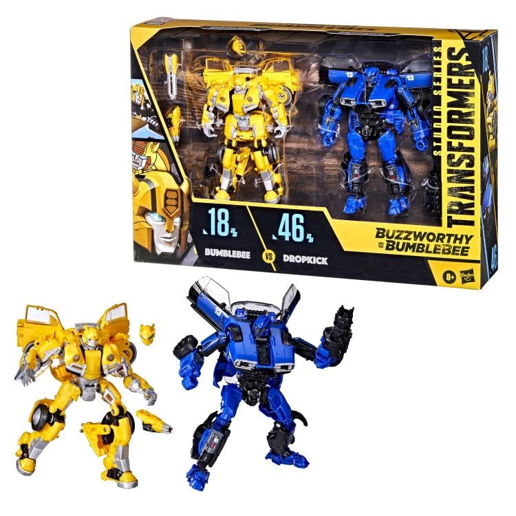 Transformers Buzzworthy Bumblebee Studio Series Deluxe Bumblebee & Dropkick Two-Pack Gallery Image 5