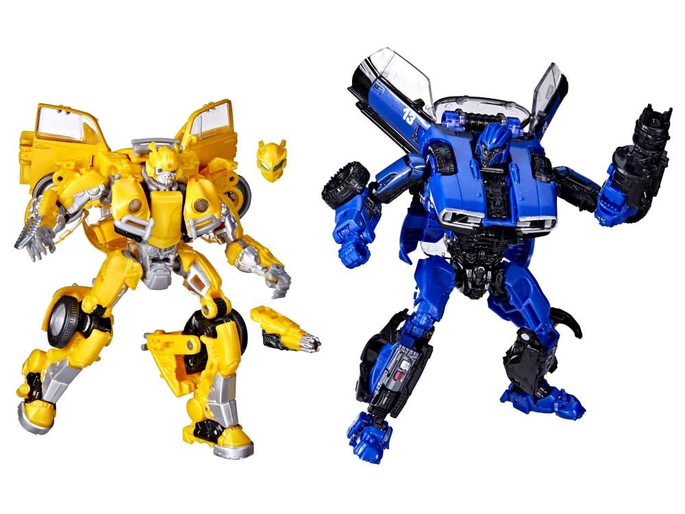 Transformers Buzzworthy Bumblebee Studio Series Deluxe Bumblebee & Dropkick Two-Pack Gallery Image 3