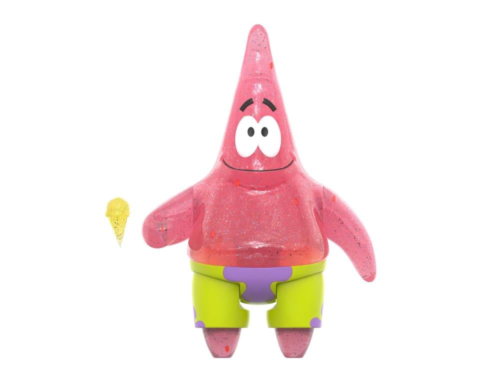 SpongeBob SquarePants ReAction SpongeBob and Patrick (Glitter) SDCC 2022 Exclusive Figure Two-Pack Gallery Image 4