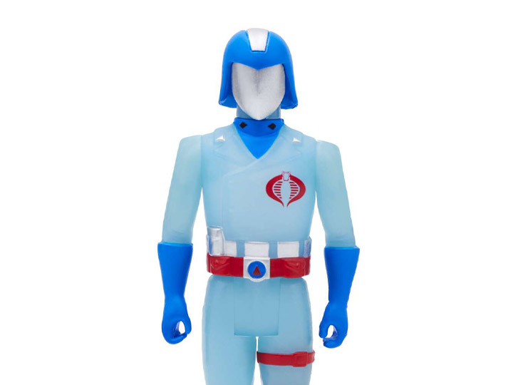 G.I. Joe ReAction Cobra Commander (Glow Patrol) SDCC 2022 Exclusive Figure Gallery Image 1