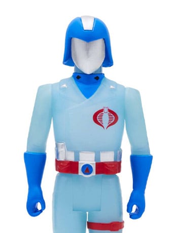 G.I. Joe ReAction Cobra Commander (Glow Patrol) SDCC 2022 Exclusive Figure Gallery Image 2