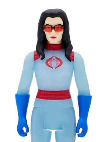 G.I. Joe ReAction Baroness (Glow Patrol) SDCC 2022 Exclusive Figure Gallery Image 2