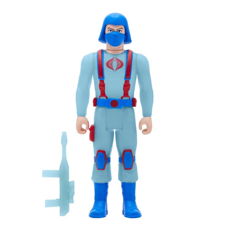 G.I. Joe ReAction Cobra Trooper Y-back (Glow Patrol) SDCC 2022 Exclusive Figure Gallery Image 3