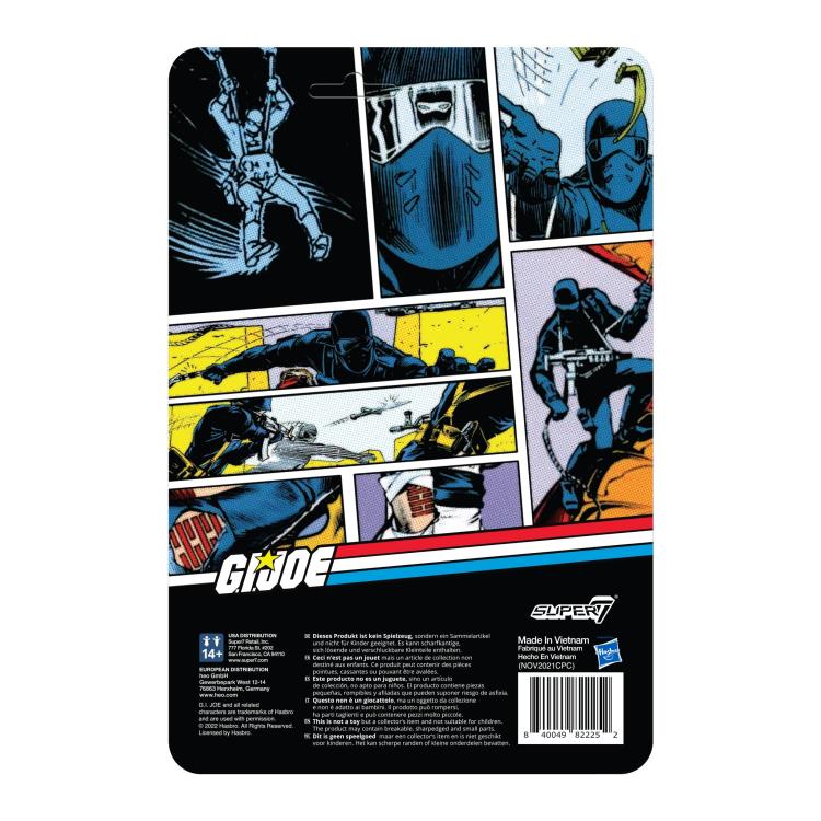 G.I. Joe ReAction Snake Eyes (Comic Version 2) SDCC 2022 Exclusive Gallery Image 6