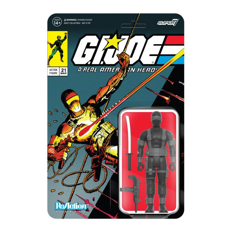 G.I. Joe ReAction Snake Eyes (Comic Version 2) SDCC 2022 Exclusive Gallery Image 5