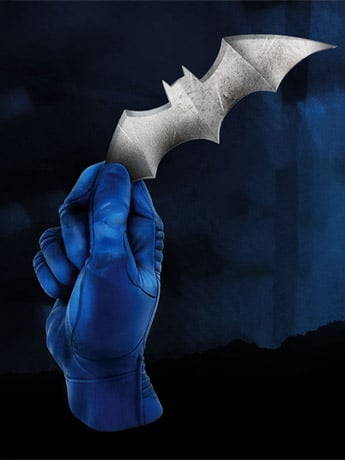 DC Comics Batman Hand with Batarang (Gotham City Grit Ver.) 1/1 Scale Statue Gallery Image 2