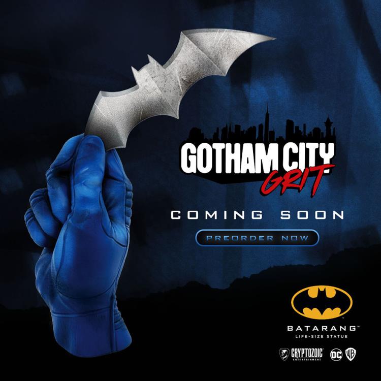 DC Comics Batman Hand with Batarang (Gotham City Grit Ver.) 1/1 Scale Statue Gallery Image 3