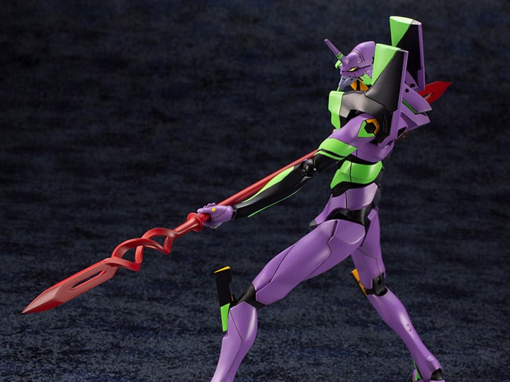 Rebuild of Evangelion EVA Unit-01 with Spear of Cassius Model Kit (Reissue) Gallery Image 1